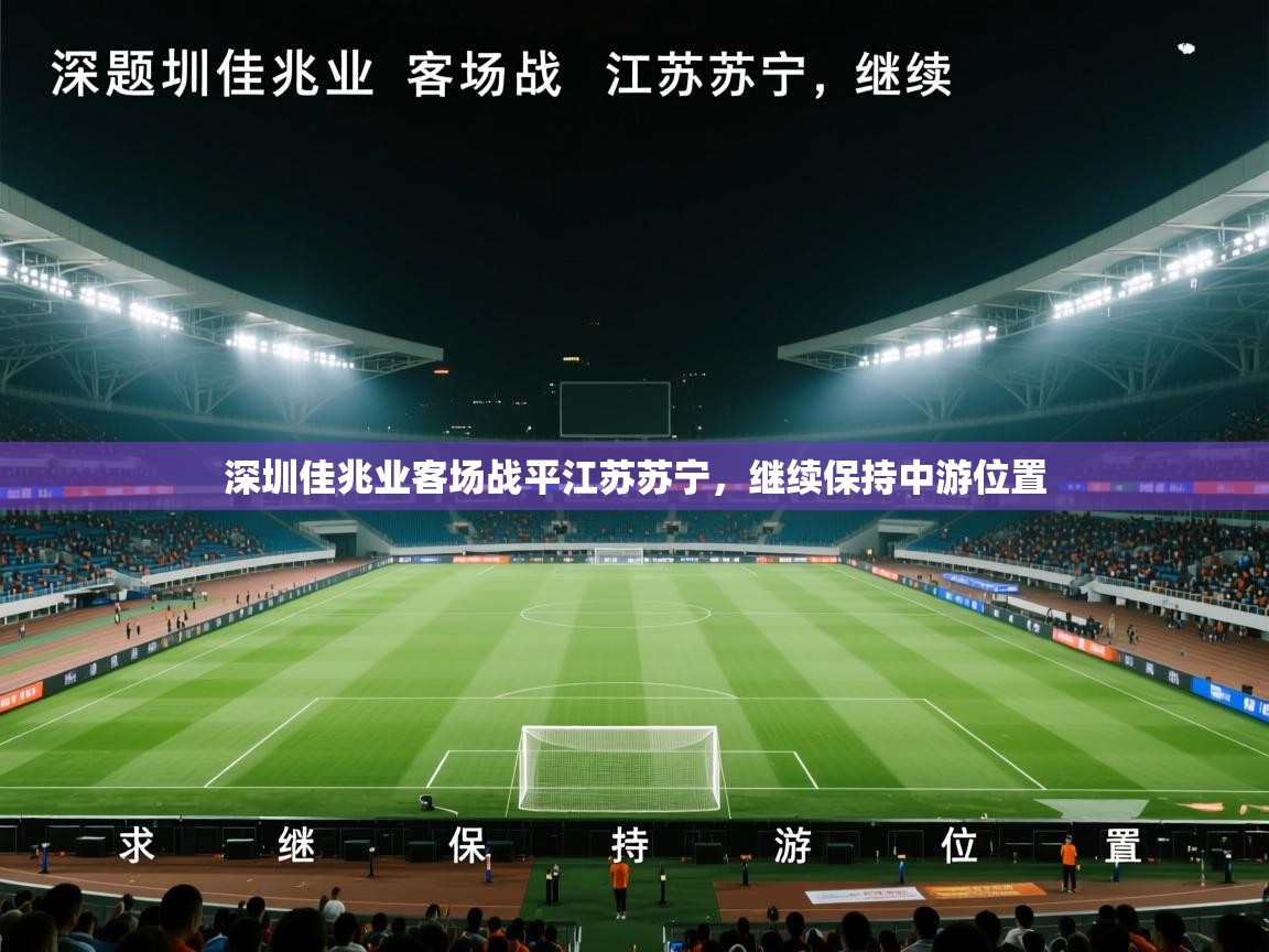 深圳佳兆业客场战平江苏苏宁，继续保持中游位置  第2张